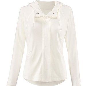 Cabi Soho Hoodie White Stretch